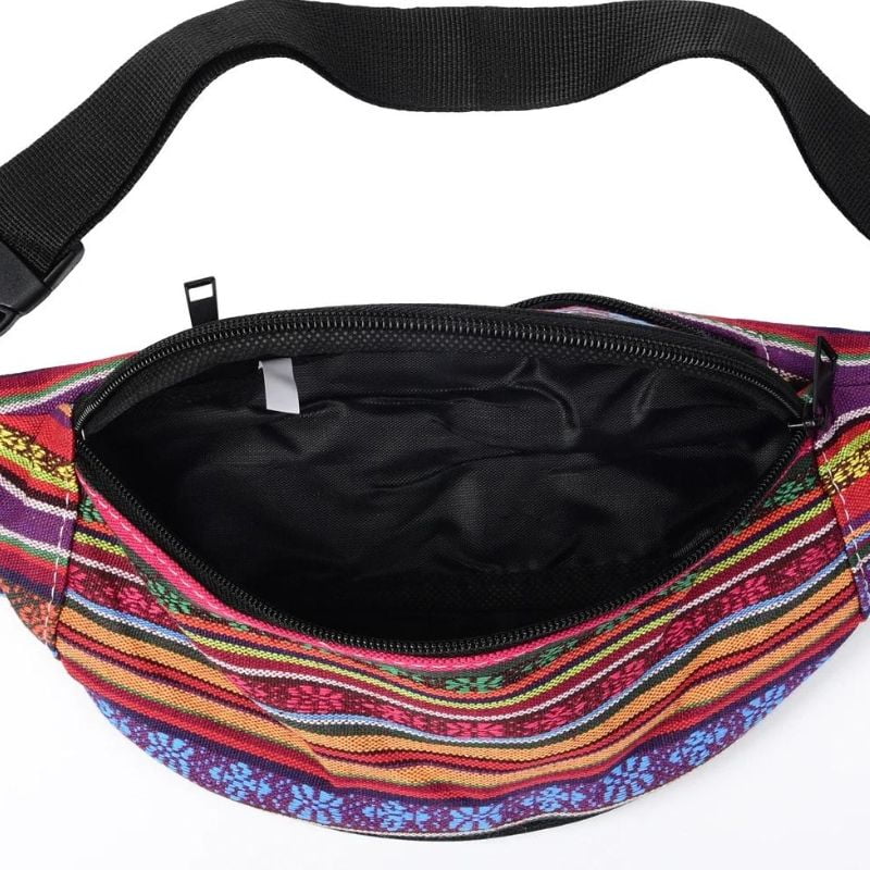 Riñonera bohemia para mujer interior