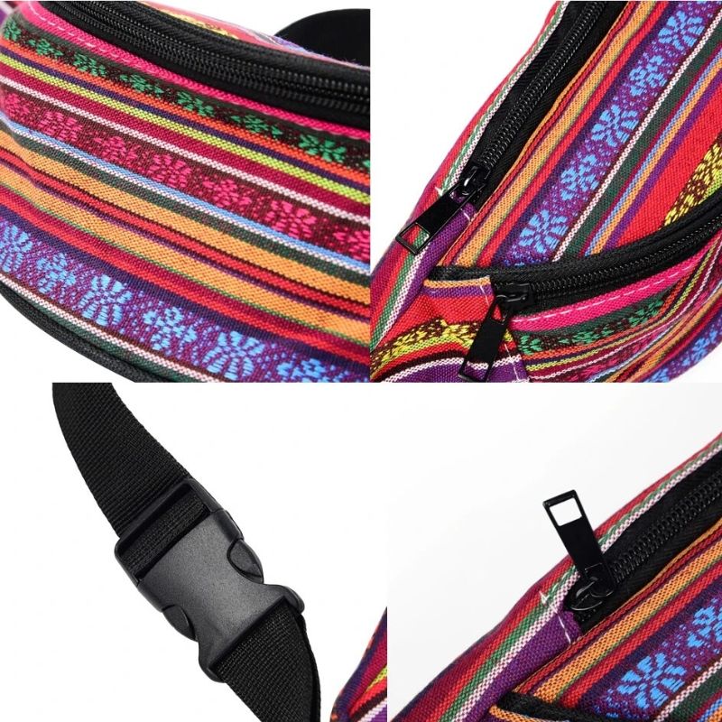 Riñonera bohemia para mujer acabados
