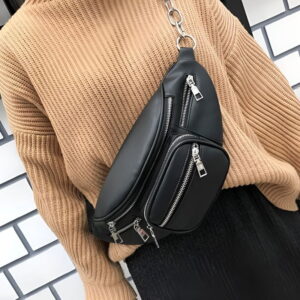 sac banane simili cuir design