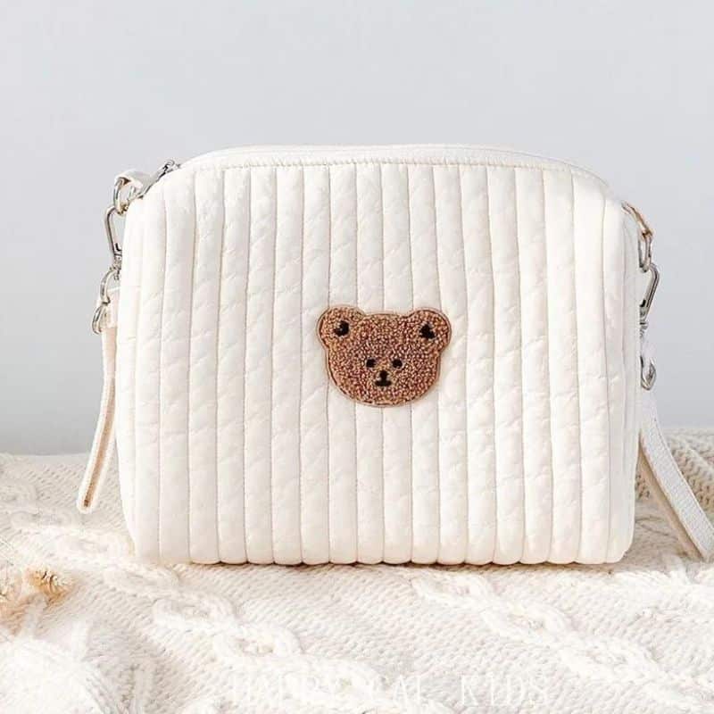 riñonera mamá beige