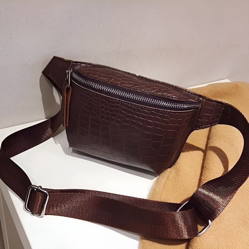 riñonera cocodrilo