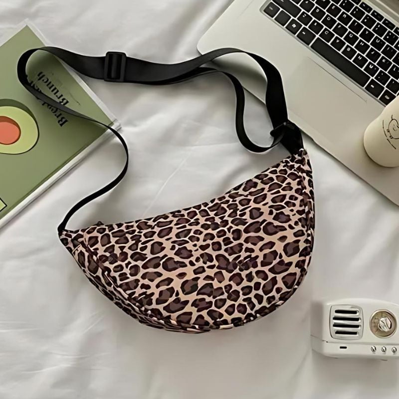 Riñonera para niños leopardo