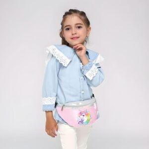 Riñonera de lentejuelas para niños