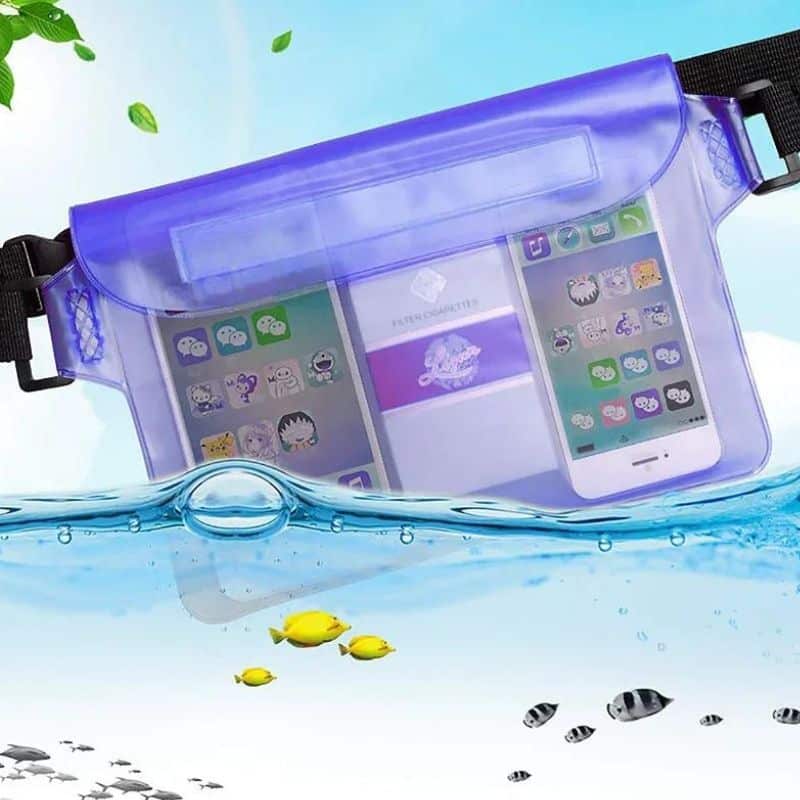 Riñonera impermeable de buceo calidad
