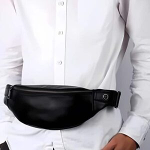 sac banane homme cuir joli