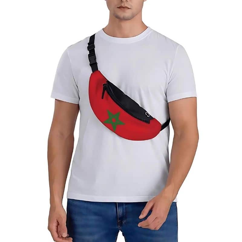Riñonera hombre Marruecos duradera