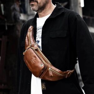 sac banane homme multi poche joli