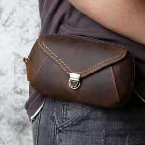 Riñonera retro para hombre
