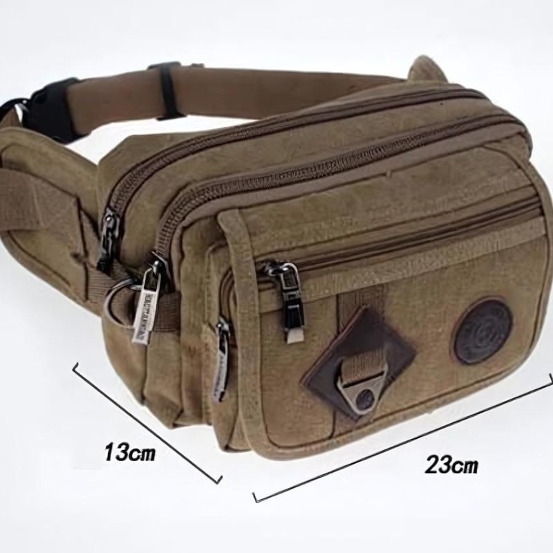 Riñonera vintage para hombre diseño