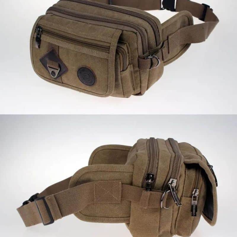 Riñonera vintage para hombre calidad