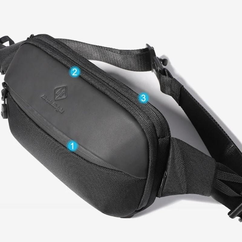 riñonera para hombre joven diseño