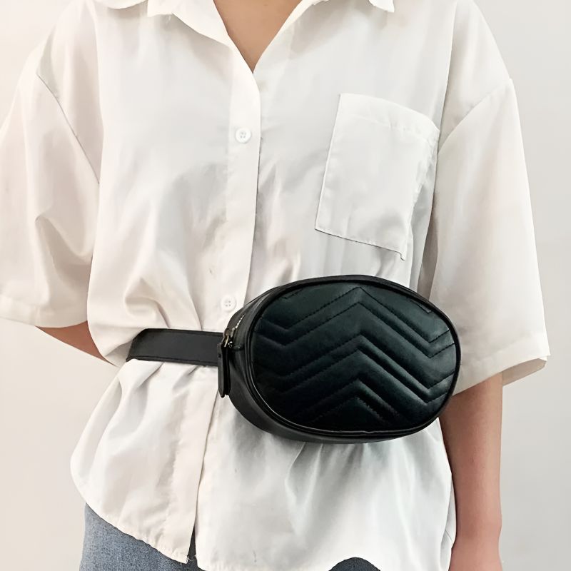 riñonera redonda para mujer diseño